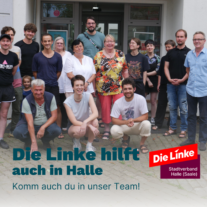 Gründung der AG Die Linke hilft